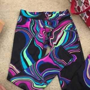 Groovy multi color ankle length